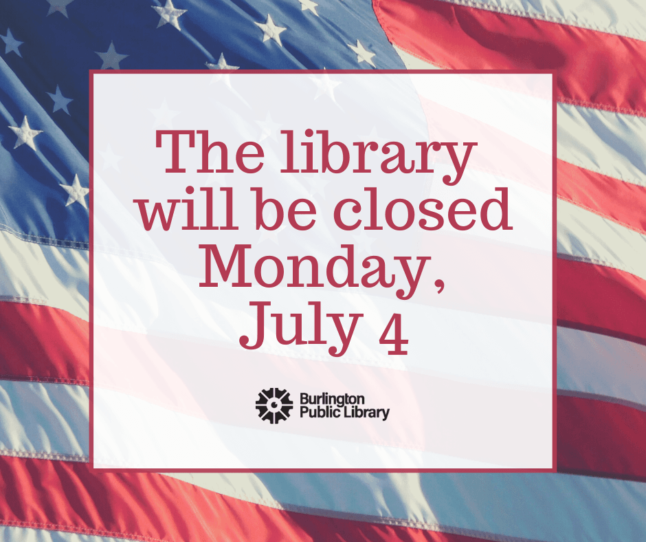 July 4th Flier in English