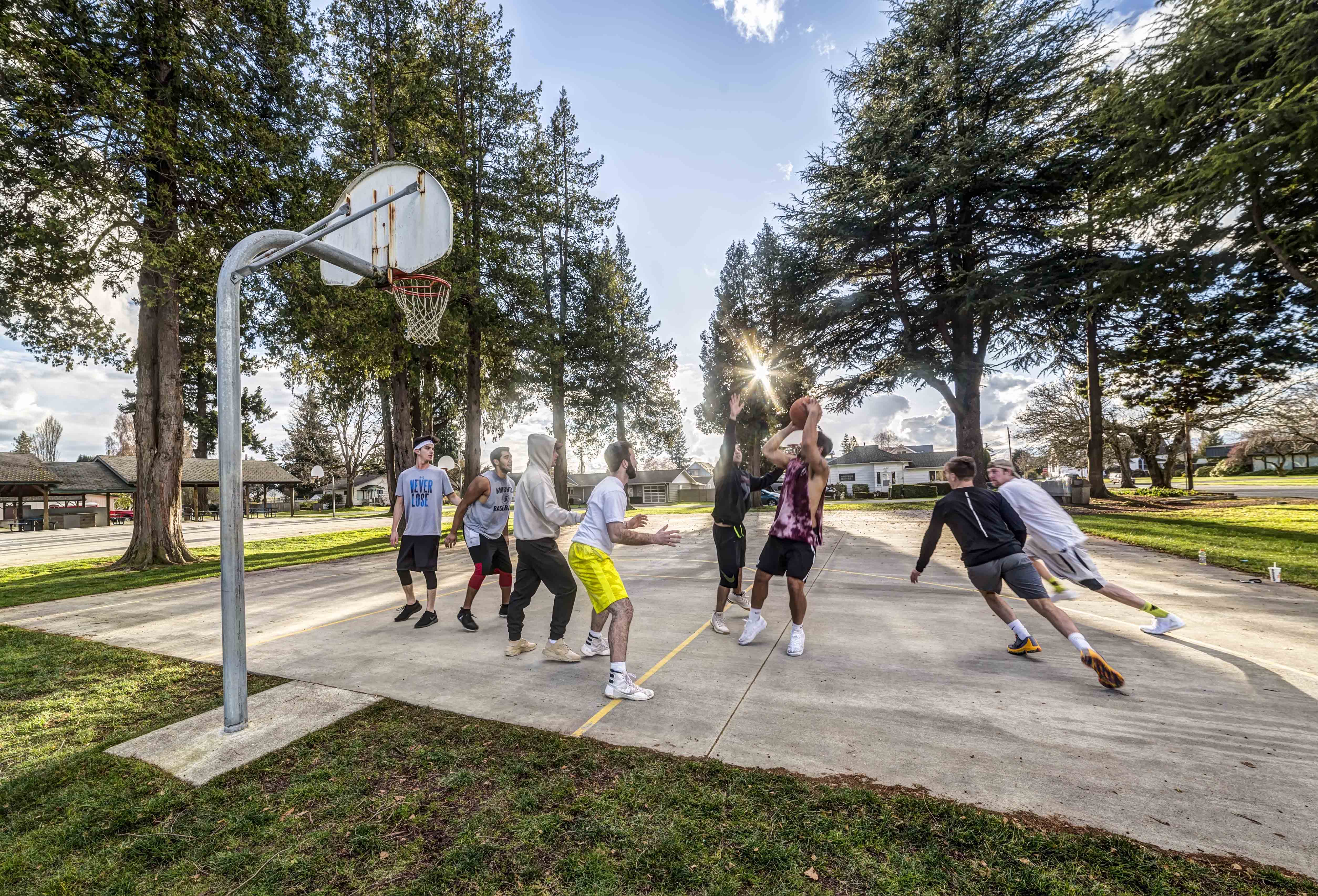 Maiben Park Basketball Courts - PRO PHOTO andy porter